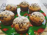 Muffins aux pépites de chocolat et noix au Cake Factory