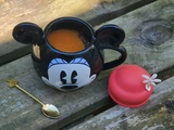 Mug cake au chocolat & caramel