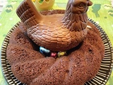 Nid de Pâques au chocolat