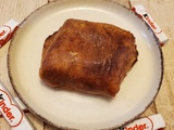 Pain au chocolat sans gluten Kinder au air fryer