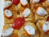 Petits flans de surimi