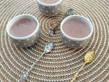 Petits pots de crème à la pralinoise