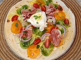 Piadina façon tarte