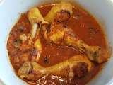 Pilons de poulet à la tomate et au curry au Cookéo