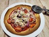 Pizza rapide au thon ww - Foodista Challenge #106