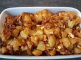Pommes de terre au chorizo et Etorki au Cookéo