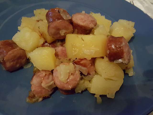 Recettes de Pomme de terre et Saucisse