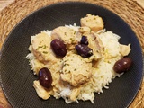 Poulet coco aux olives Kalamata au Cookéo