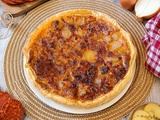 Quiche au chorizo, pommes de terre et cheddar