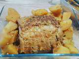 Rôti de porc au miel et moutarde et ses pommes de terre au Cookéo