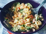 Salade de farfalle aux suprêmes de surimi - Bataille Food #91