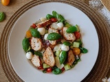 Salade de mâche au poulet