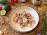 Salade de pâtes croustillantes
