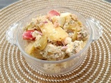 Salade de pommes de terre, thon et Manouri