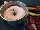 Sorbet fraise rhubarbe au Thermomix