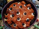 Spaghettis de veines aux yeux globuleux
