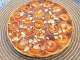Tarte amandine à l'abricot - Foodista Challenge #124