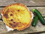Tarte chèvre courgettes - Recettes autour d'un ingrédient #121