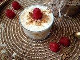 Tiramisu à la framboise et pistache