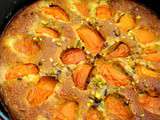 Gâteau abricots pistaches sans gluten