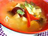 Soupe Thaï légumes