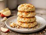 Biscuits aux pommes moelleux et légers : recette saine et gourmande