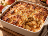 Ce cobbler aux pommes craque sous la cuillère avant de révéler son cœur fondant