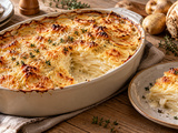 Ce gratin de céleri-rave reste fondant jusqu’au cœur sous sa croûte dorée