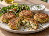 Ces croquettes de haricots blancs restent dorées dehors et moelleuses à cœur