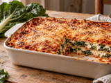 Ces lasagnes aux blettes tiennent à la découpe malgré leur cœur crémeux