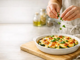 Courgette à la mozzarella