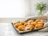 Croquettes jambon fromage au four (faciles, rapides)