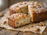 Gâteau au yaourt et aux noix : la recette moelleuse