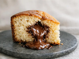 Gâteau yaourt Nutella : recette moelleuse et cœur coulant