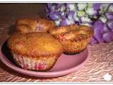 Muffins aux cerises façon macarons