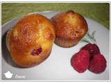 Muffins aux framboises et à la rose [Concours]