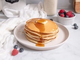Pancakes sans oeufs : légers et aussi bons que les traditionnels avec recette photo et vidéo