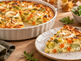 Poireaux, patate douce et chèvre : cette quiche sans pâte se tient vraiment à la découpe