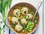 Découvrez la Recette Savoureuse de Boulettes de Poisson et Bouillon d’Edamames
