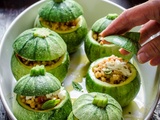 Découvrez la Recette Savoureuse des Courgettes Rondes Farcies à l’Italienne