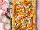 Découvrez la Tarte Filo aux Carottes Rôties et Feta: Un Délice Croustillant