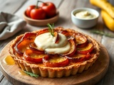 Découvrez la Tarte Tatin aux Légumes Racines avec sa Sauce Fromage Onctueuse