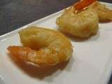 Beignets de crevettes au gingembre