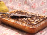 Bettelmann poire-chocolat (avec un reste de gâteau sec)
