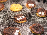 Cookies-araignées au potimarron
