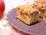 Crumb cake pommes-cannelle