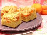 Gâteau-crumble aux abricots (pour les 7 ans de mon blog !)