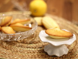 Madeleines façon tarte au citron meringuée
