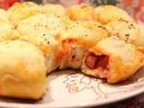 Stuffed pizza rolls (Pizza à partager à l'apéro)