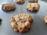 Cookies cacahouète-amande-chocolat